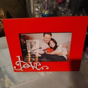 $6🌀🆕Red Love Photo Frame 6x4 NWT
